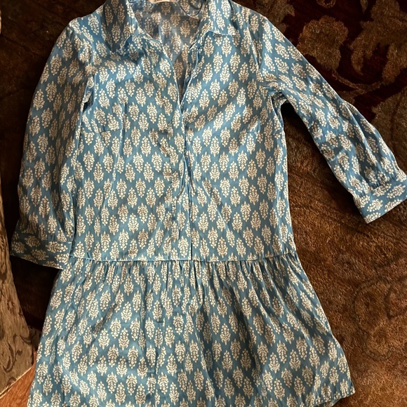 Blue and White Zara Dress - Picture 7 of 7